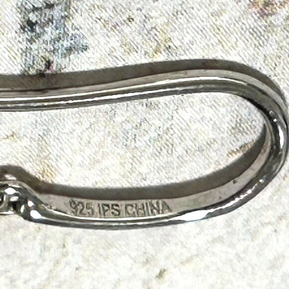 Long Sterling Silver Fresh Water Pearl Fancy Beaded Dangle Earrings Hoop Circle - Picture 4 of 9